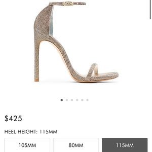Stuart Weitzman Nudist 4” stilettos